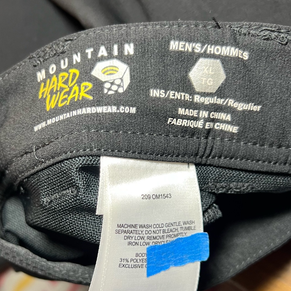 Mountain Hardwear Winter Wander Softshell Pant Bl… - image 4